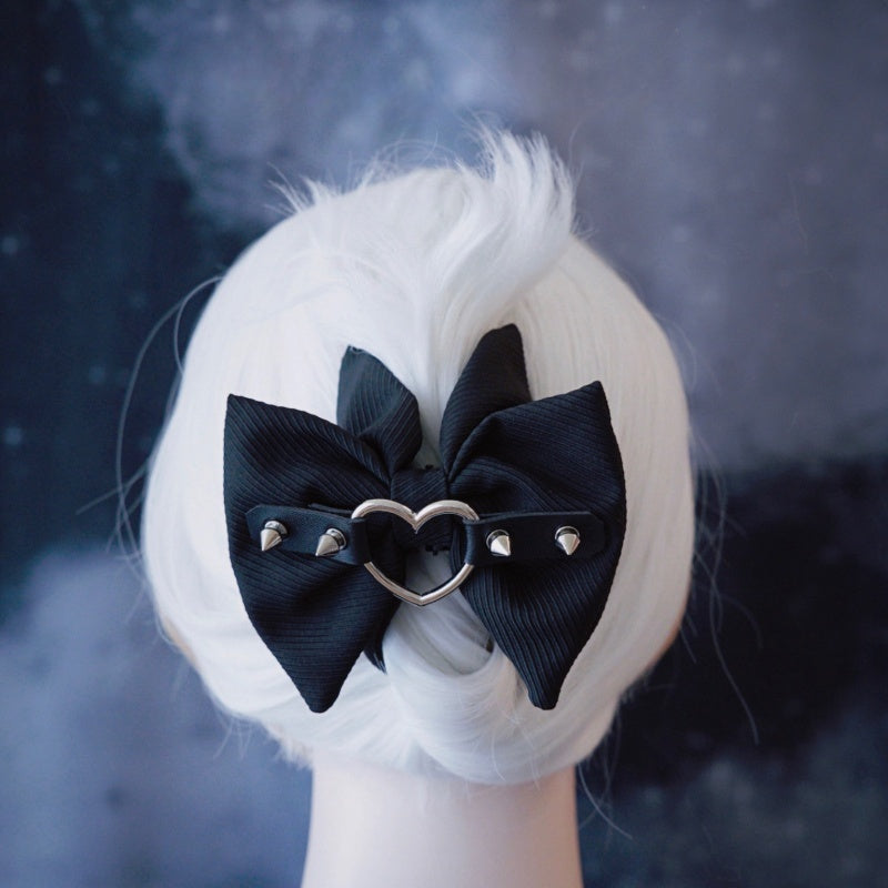 Lolita Goth Handmade Hair Clip