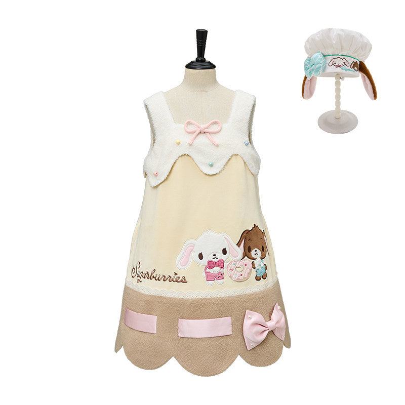 Sugarbunnies Collaboration Chef Hat & Sleeveless Dress