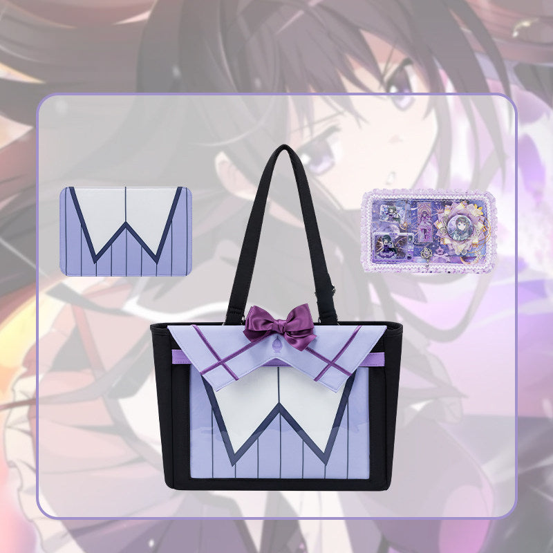 Puella Magi Madoka Magica Kaname Madoka & Homura Akemi Crossbody Ita Bag