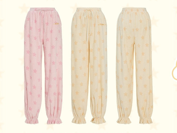 Sweet Wish Good Night Sweet Dreams Lolita Loungewear Top & Pants Set