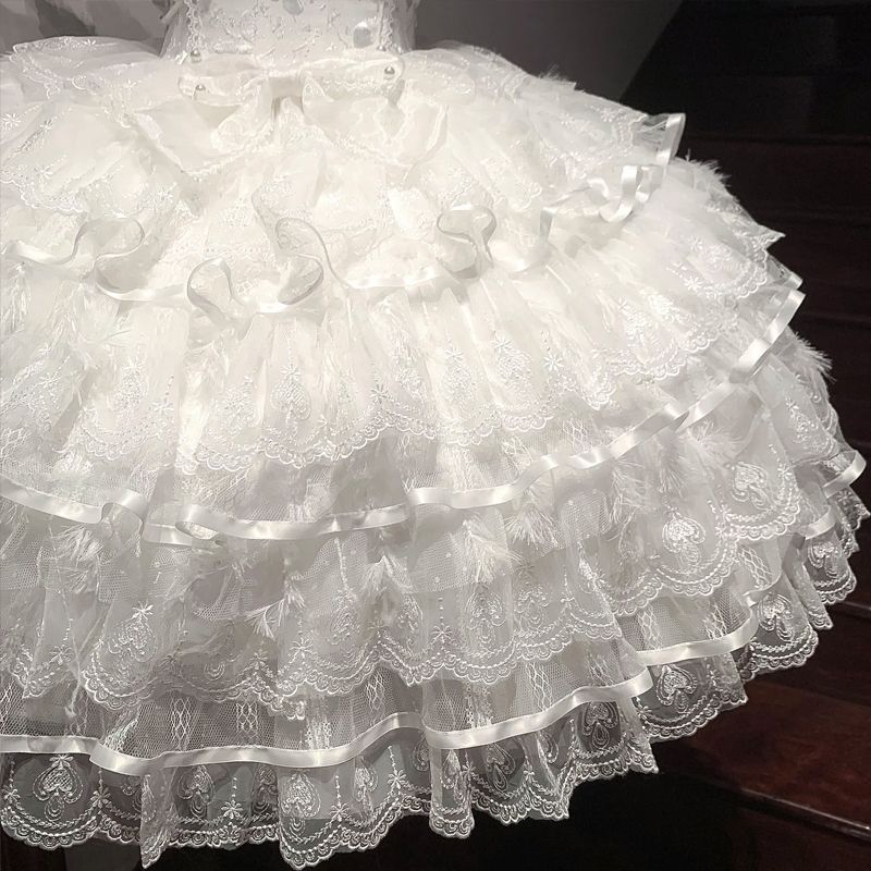 Lolita Ballet Lace Chiffon JSK Dress LS1025