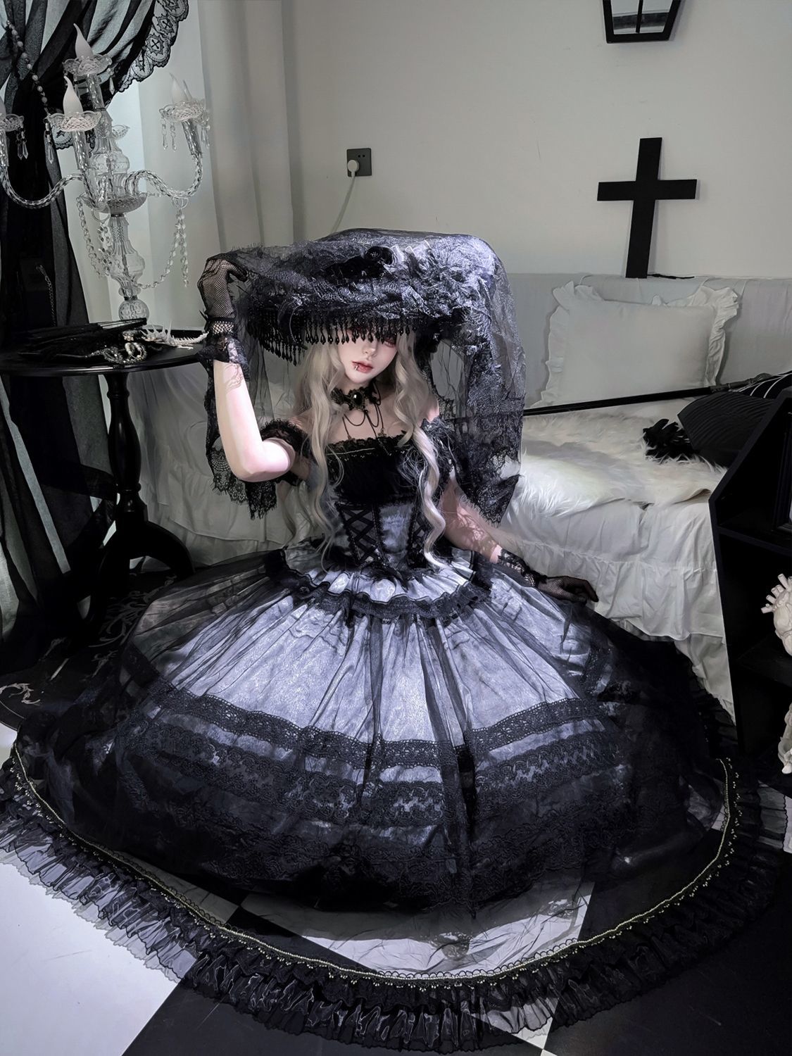 Lolita Gothic Dress Set LG1019