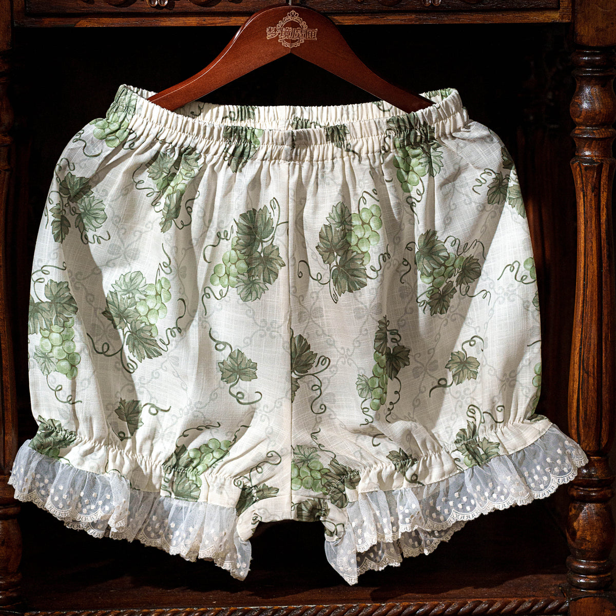 Green Grape Manor Lolita Original Pastoral Style OP Dress