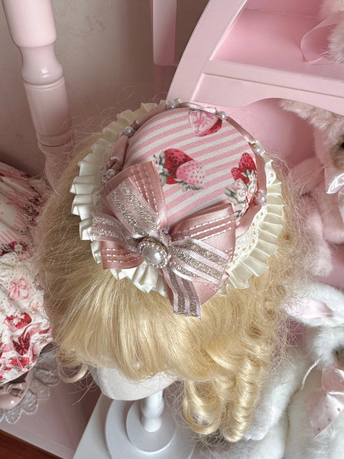 Strawberry Concerto Original Sweet Elegant Bud Shape Lolita JSK Dress