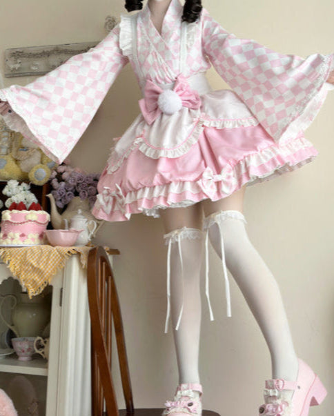 Lolita Cute WaLolita Dress Maid LE1044