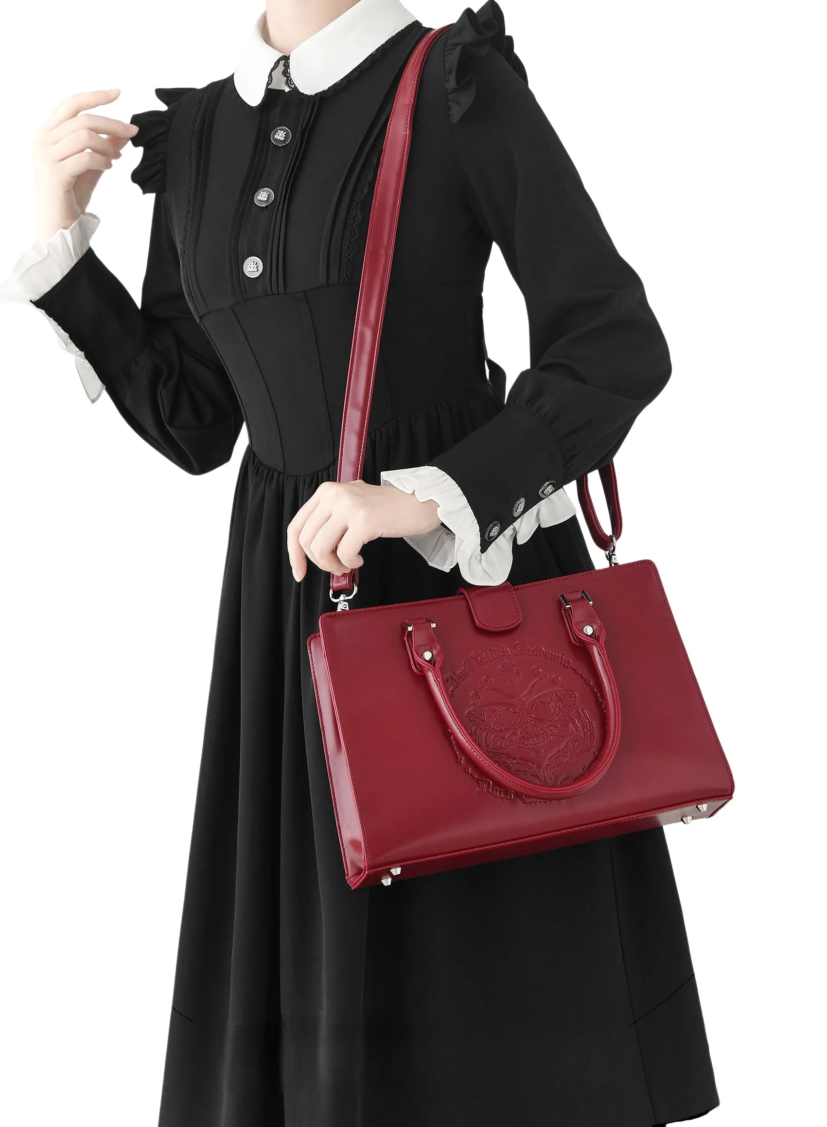 Skeleton Creature Gothic Tote Ita Handbag