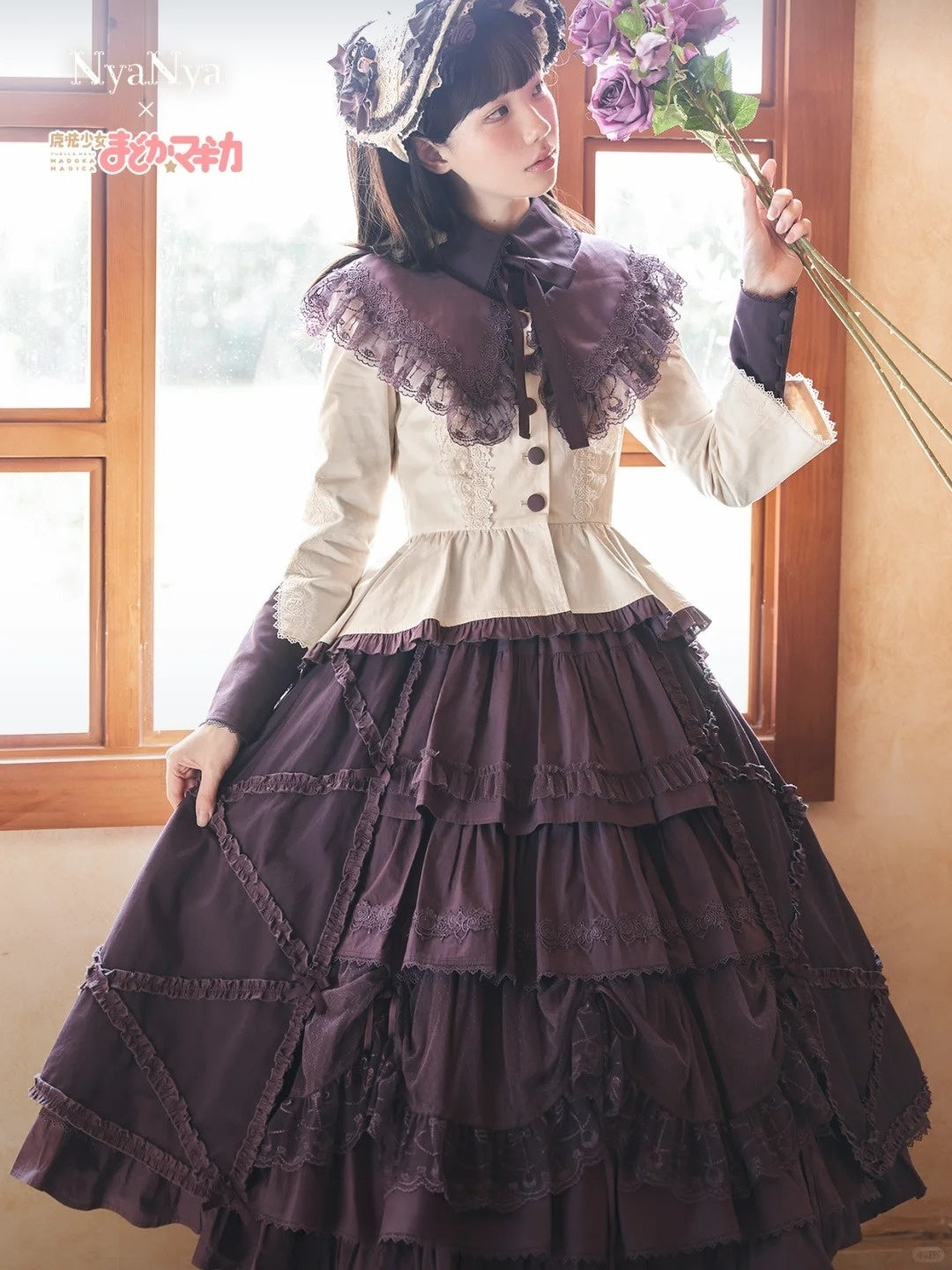 Puella Magi Madoka Magica Collaboration Lolita Madoka & Homura Akemi OP Dress