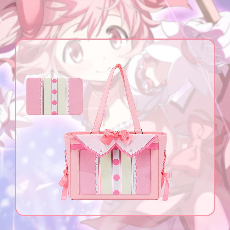 Puella Magi Madoka Magica Kaname Madoka & Homura Akemi Crossbody Ita Bag
