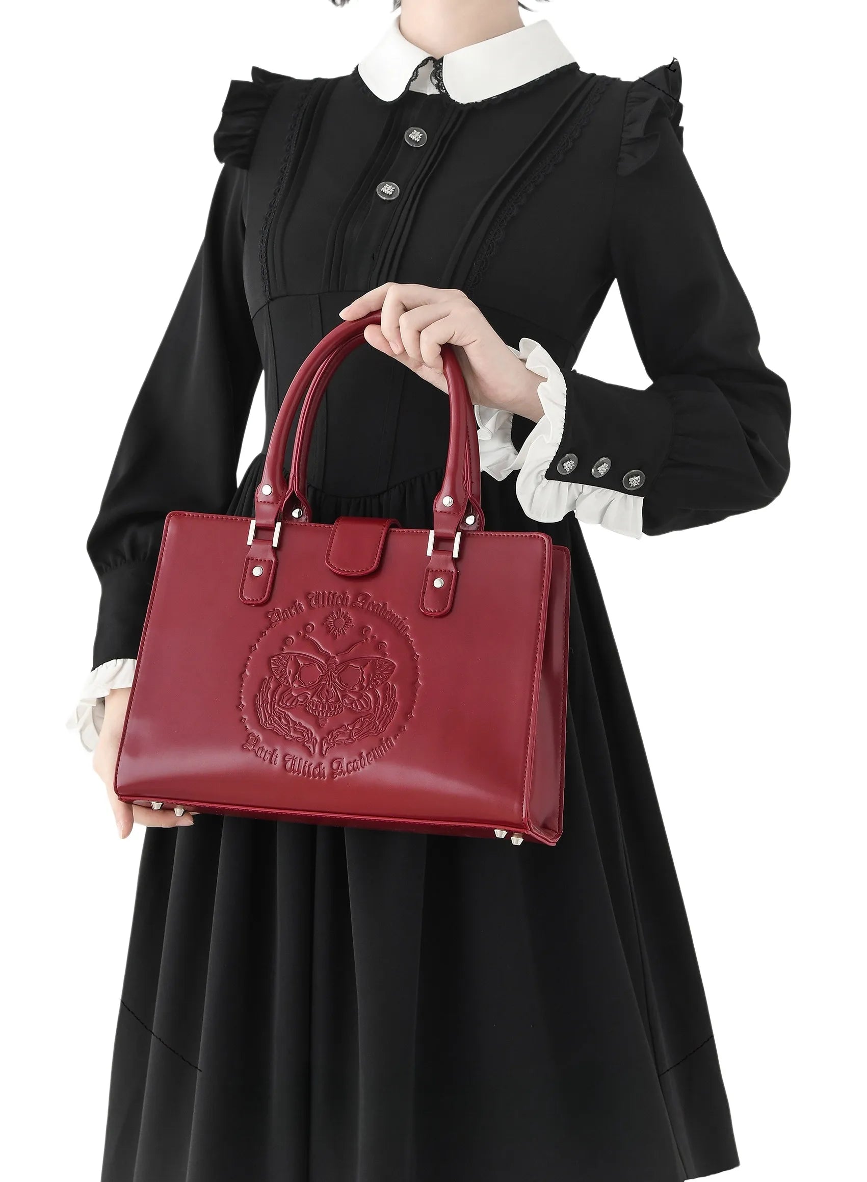 Skeleton Creature Gothic Tote Ita Handbag