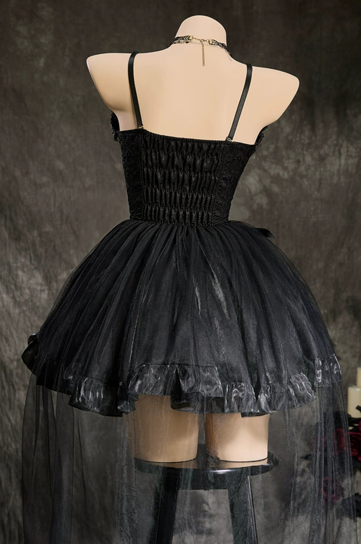 Metal Rose Gothic Dark Halloween Cosplay Costume