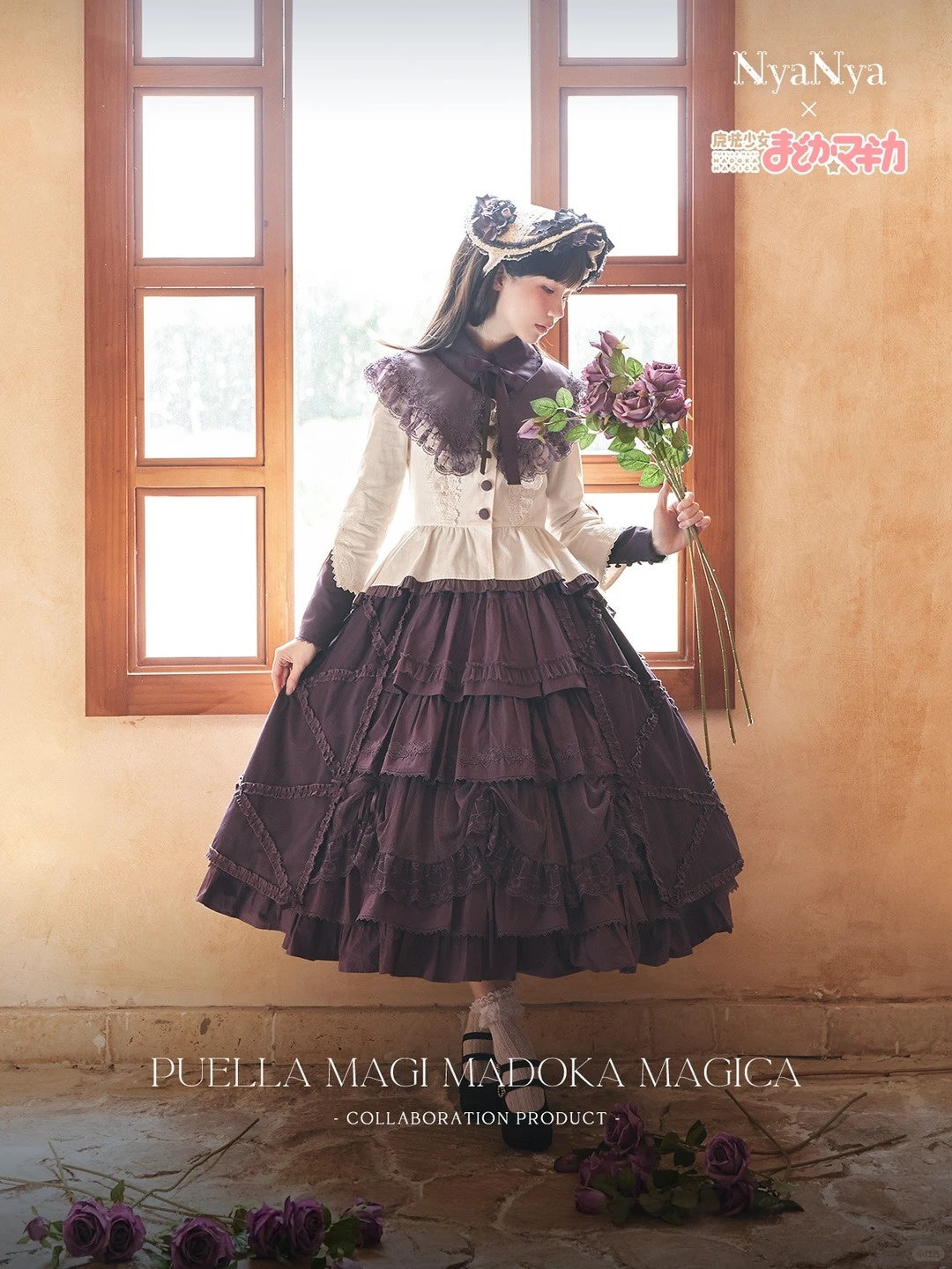 Puella Magi Madoka Magica Collaboration Lolita Madoka & Homura Akemi OP Dress