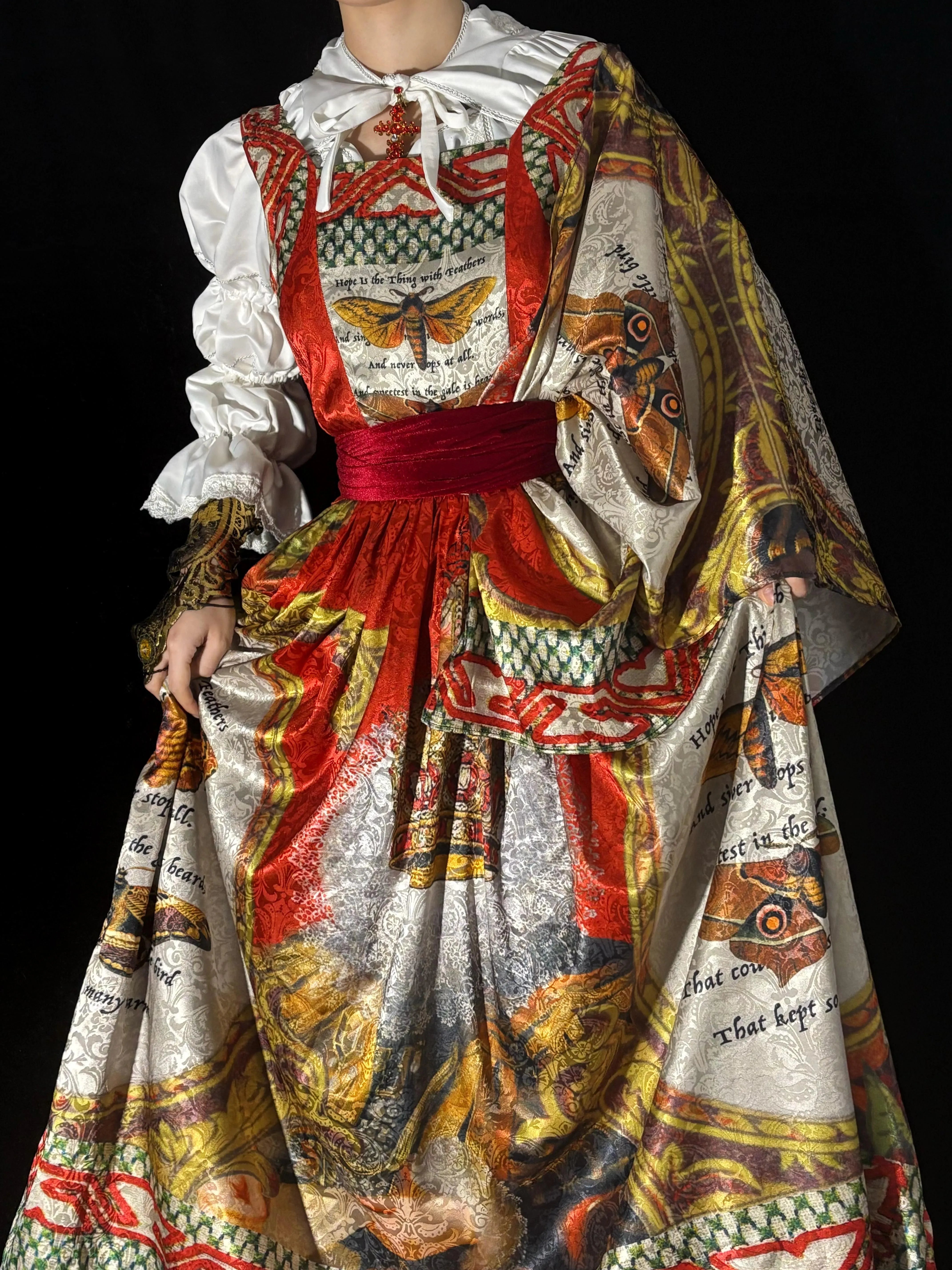 Saint Demon King Gothic Empire Lolita Dress