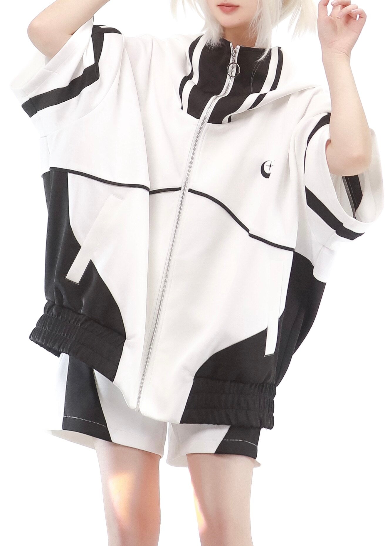 Star Signal Anime Techwear Short-Sleeve Set with Accessories