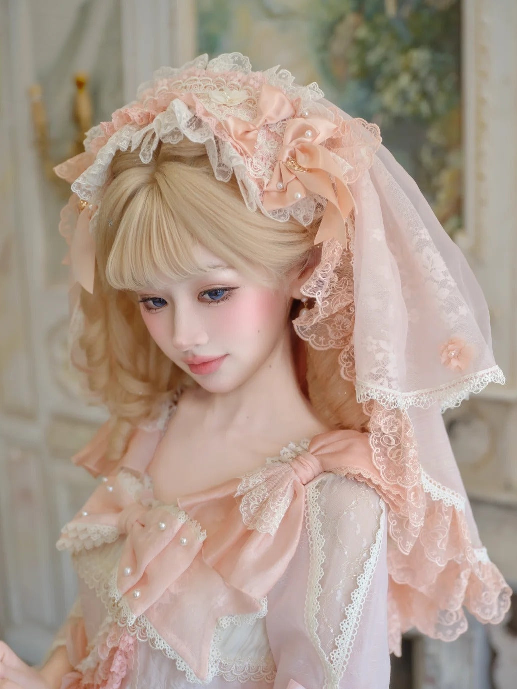 Cream Peach Princess x Barbie Collab Original Lolita Headband