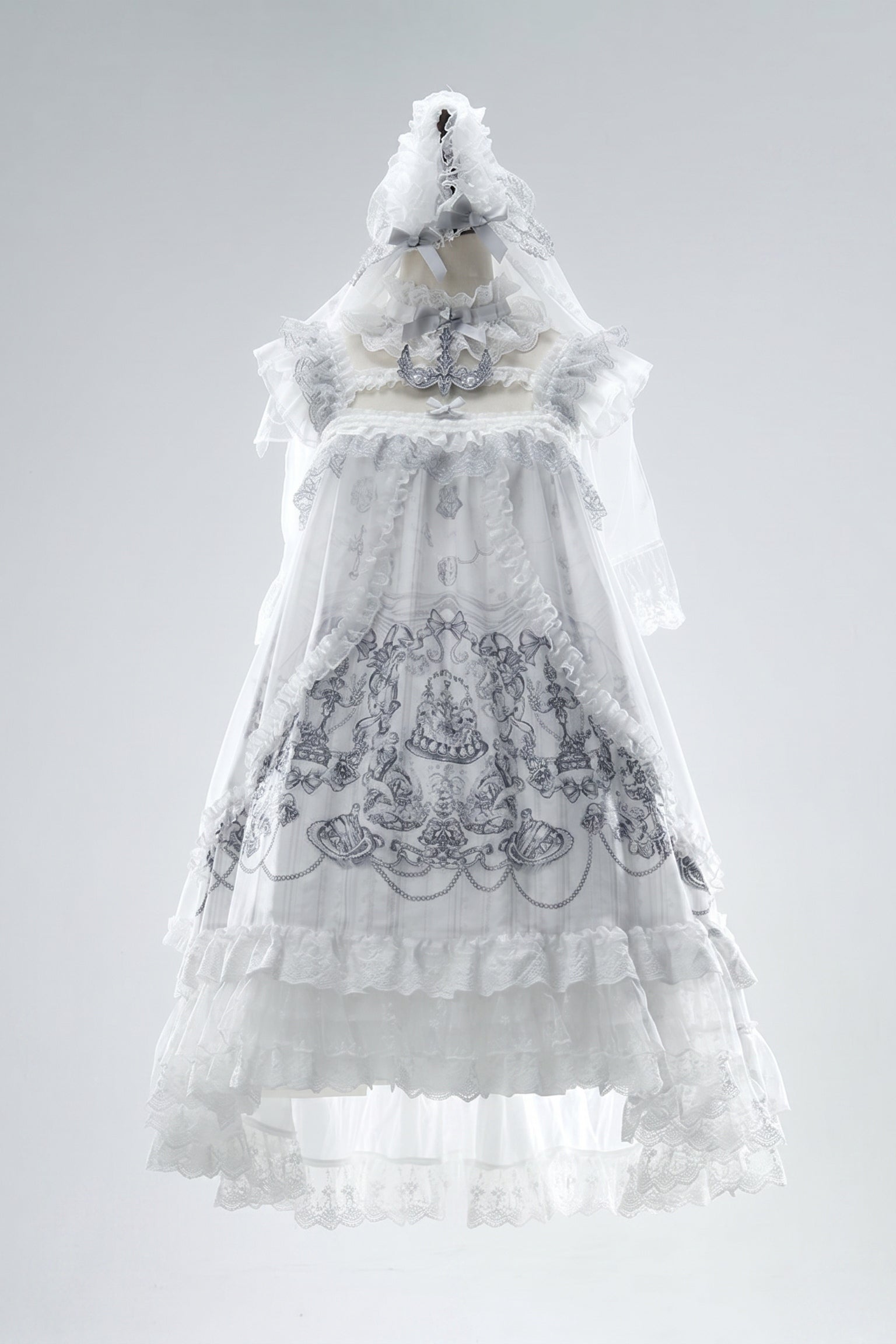 Wish Day Lolita Printed JSK Dress