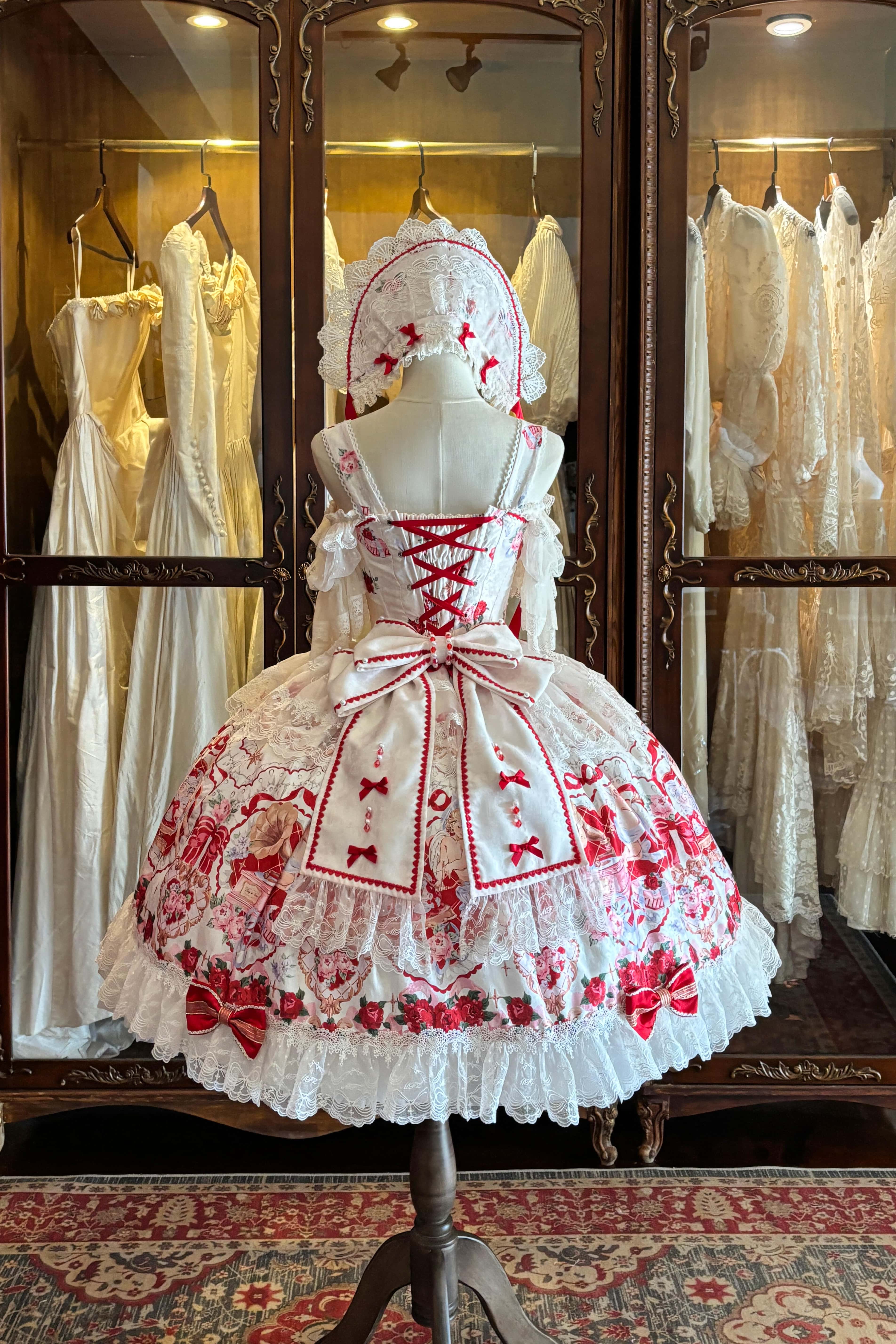 Heart of Venus Vintage Sweet Lace Lolita Princess Dress