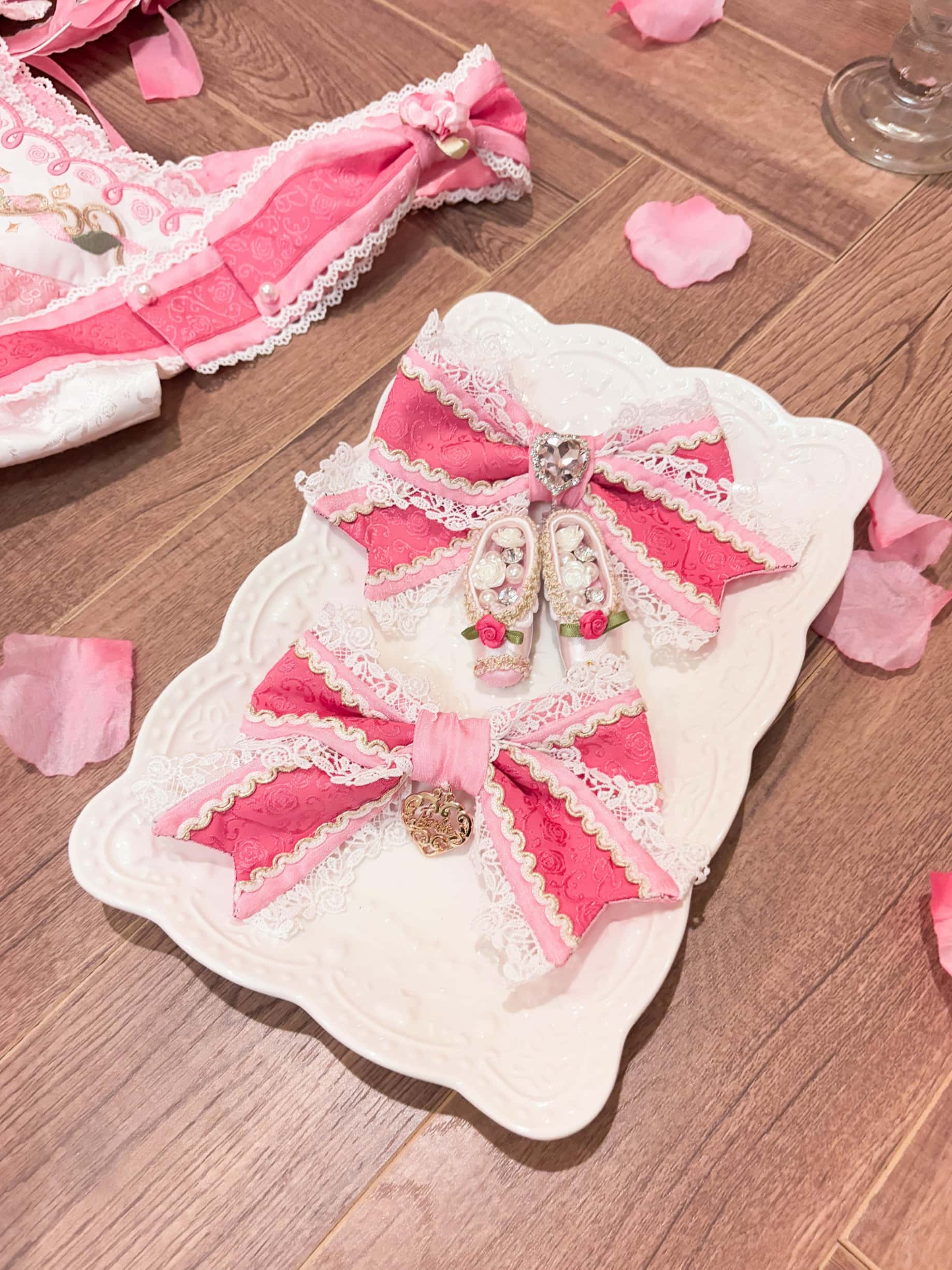 Nutcracker x Barbie Collab Original Lolita Hair Clips