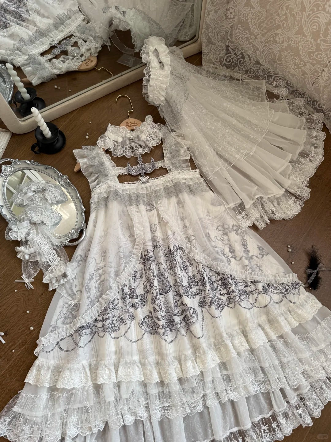 Wish Day Lolita Printed JSK Dress