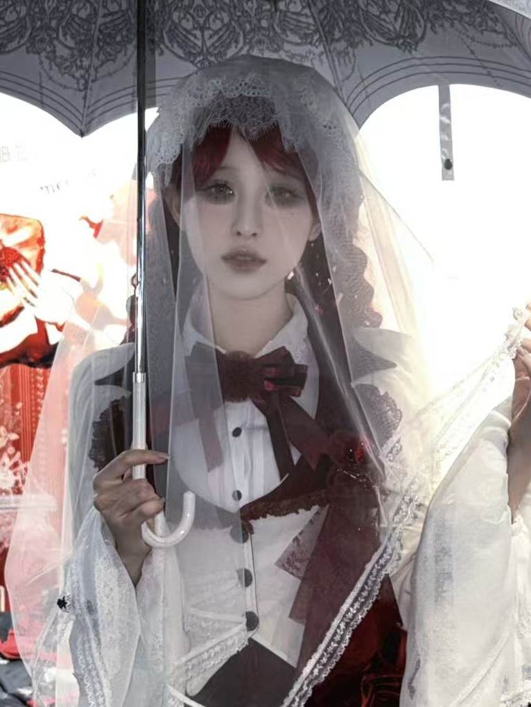 Hunting Strawberry Gothic Sweet Lolita Accessories Set