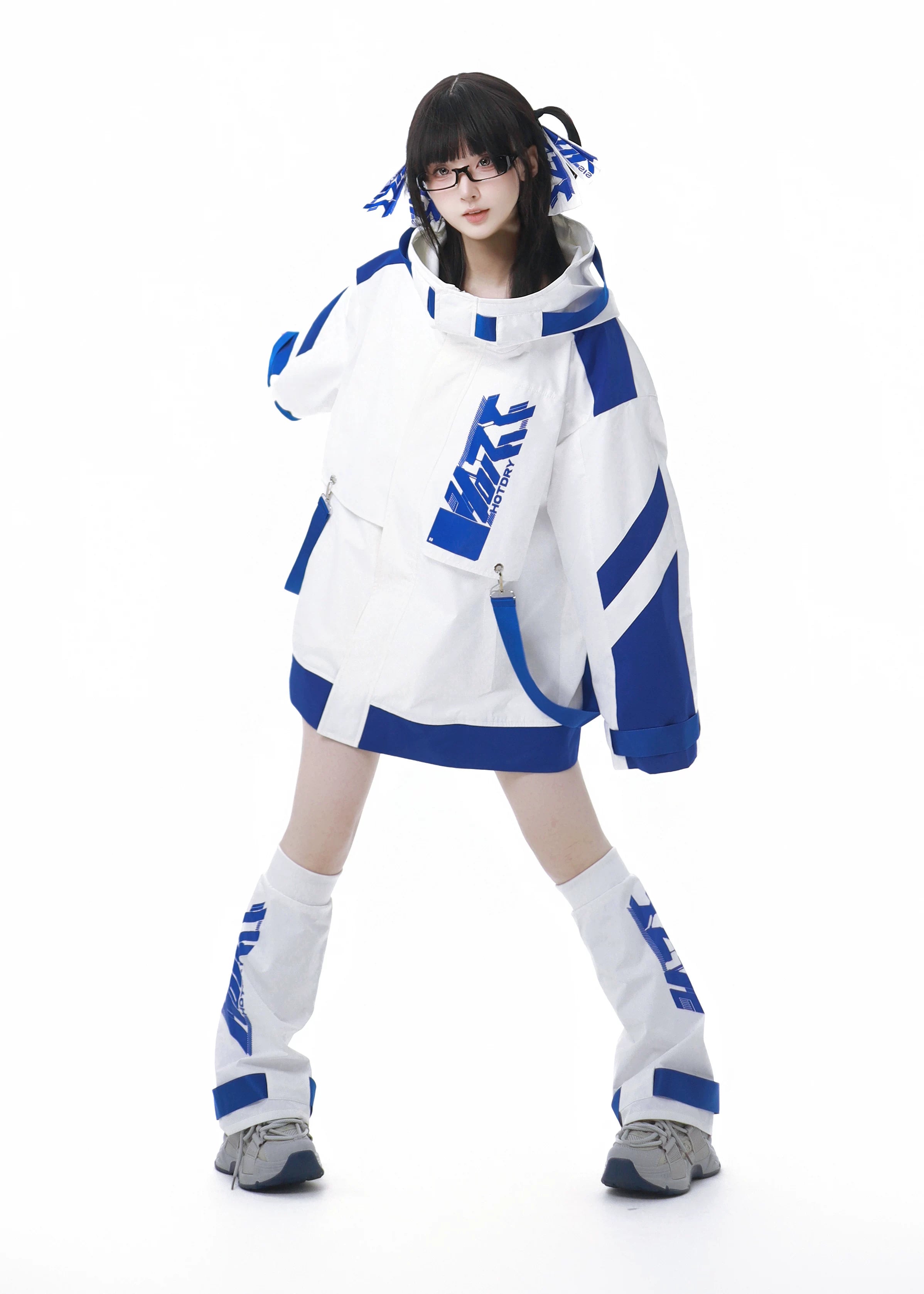 Stardust Code Techwear Short-Sleeve Jacket and Shorts Set