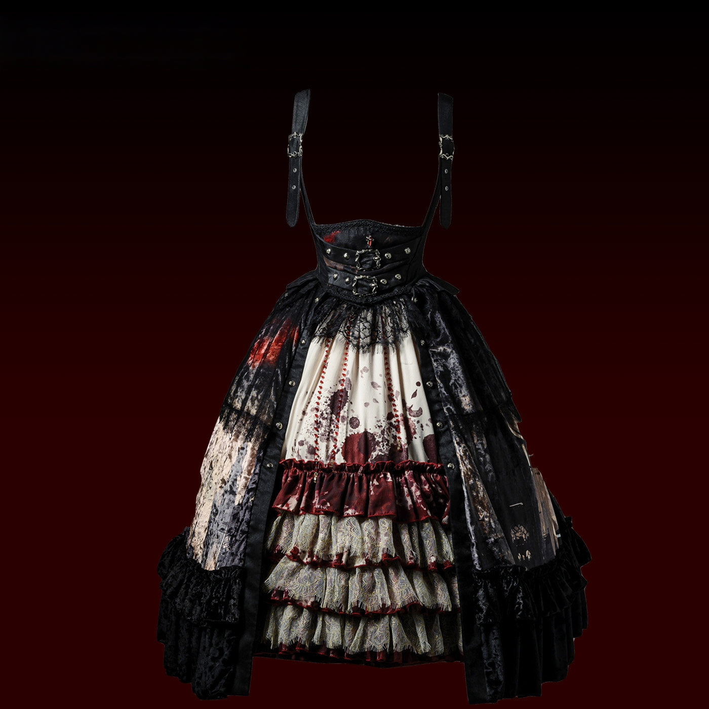 Heretic Nun Gothic Lolita Short JSK Set