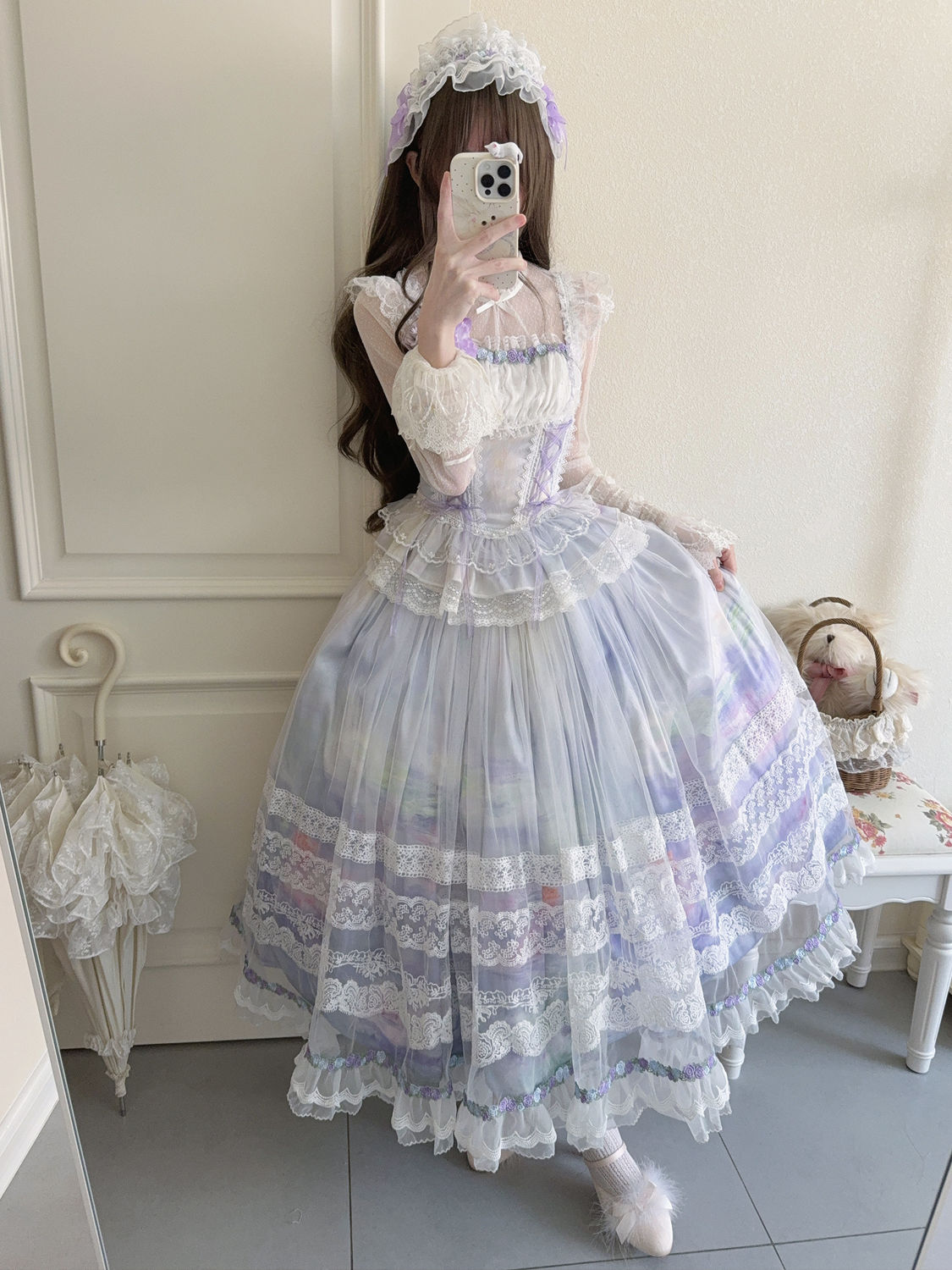 Lolita Purple Classic Princess Dress LC1002