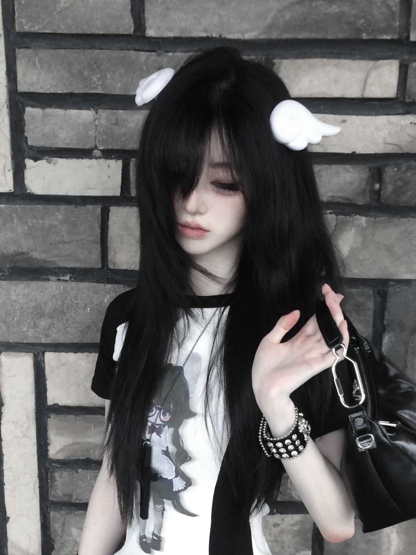 Lolita Harajuku Kawaii Angel Wing Hair Clip LE6009