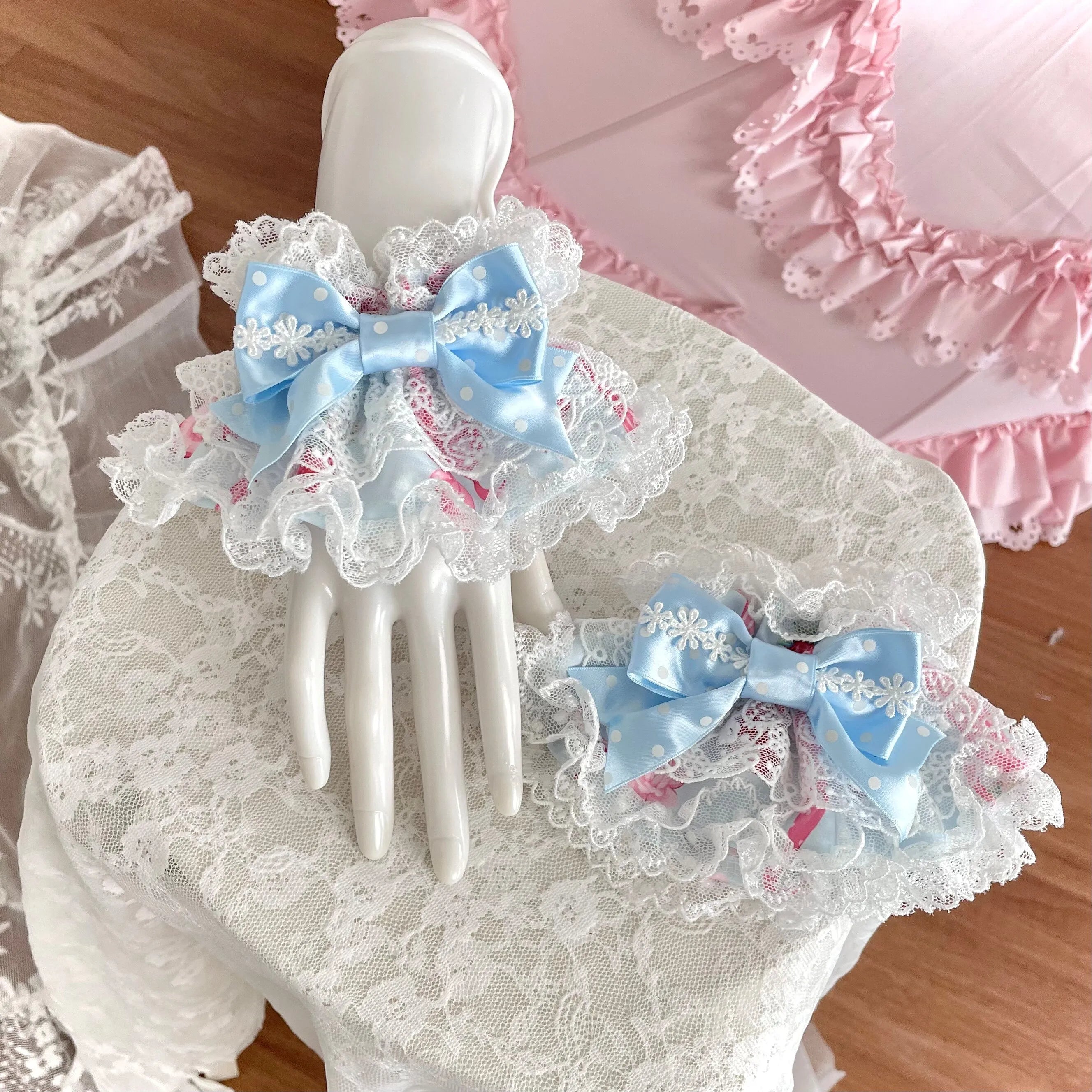 Deer Strawberry Garden Old-School Strawberry Print Lolita JSK Accessories