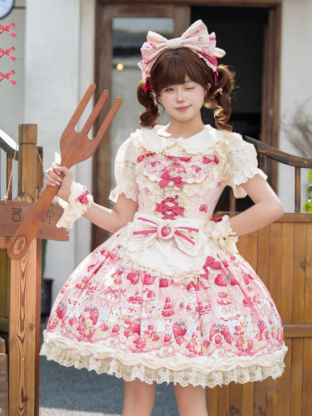 Buffy Bunny Lolita Pink JSK Dress