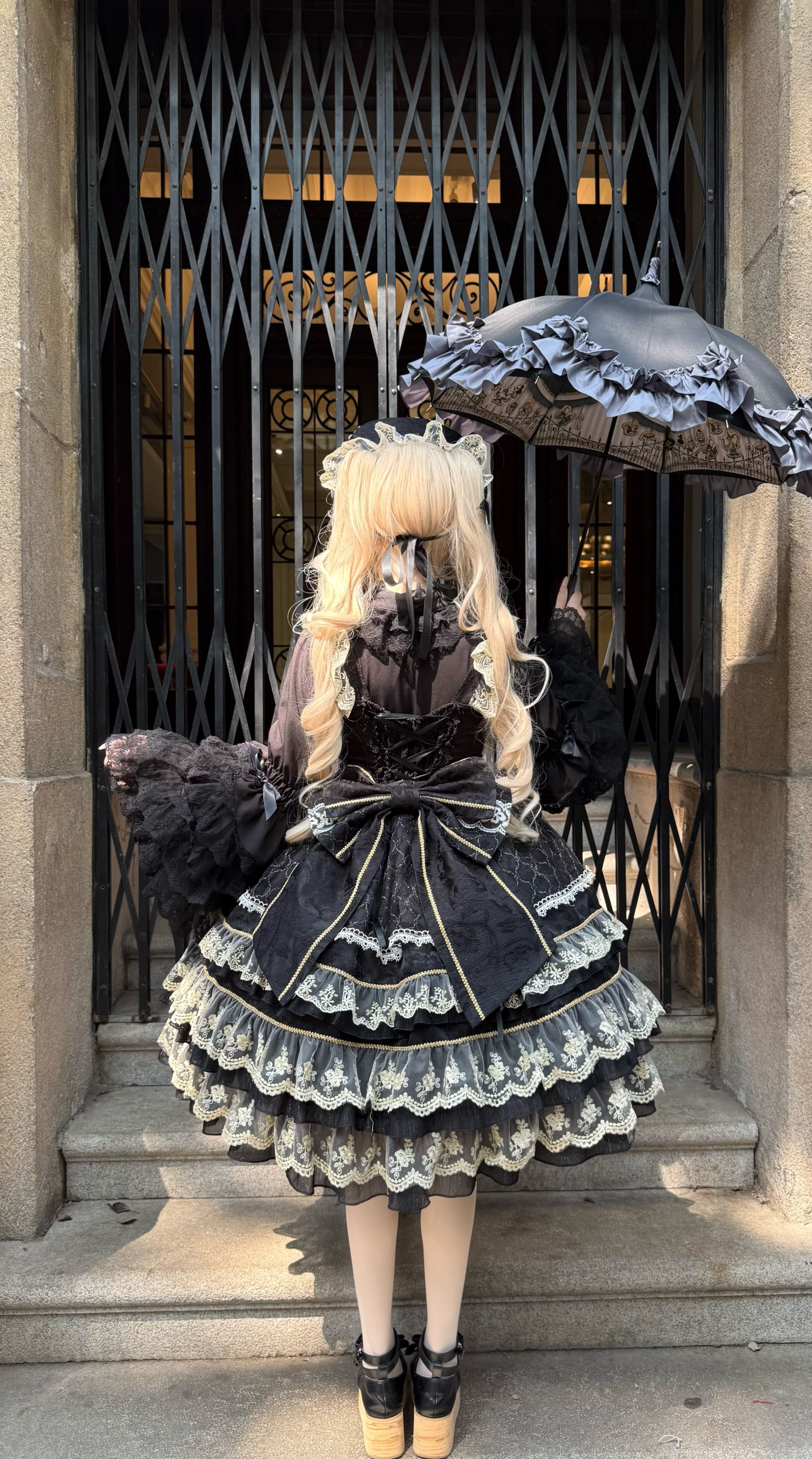 Crown of Gems Lolita Blue JSK Dress
