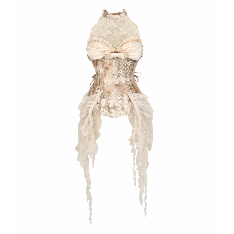 Cupid's Verse Casket Rococo Corset & Mermaid Skirt Set