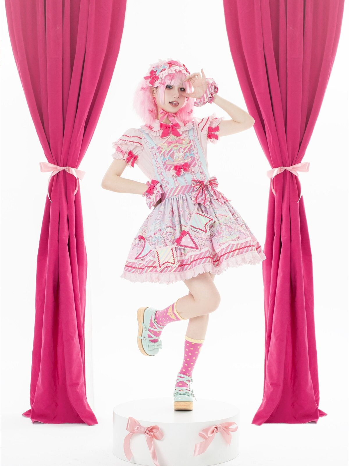 Candy Amusement Park Lolita JSK Set
