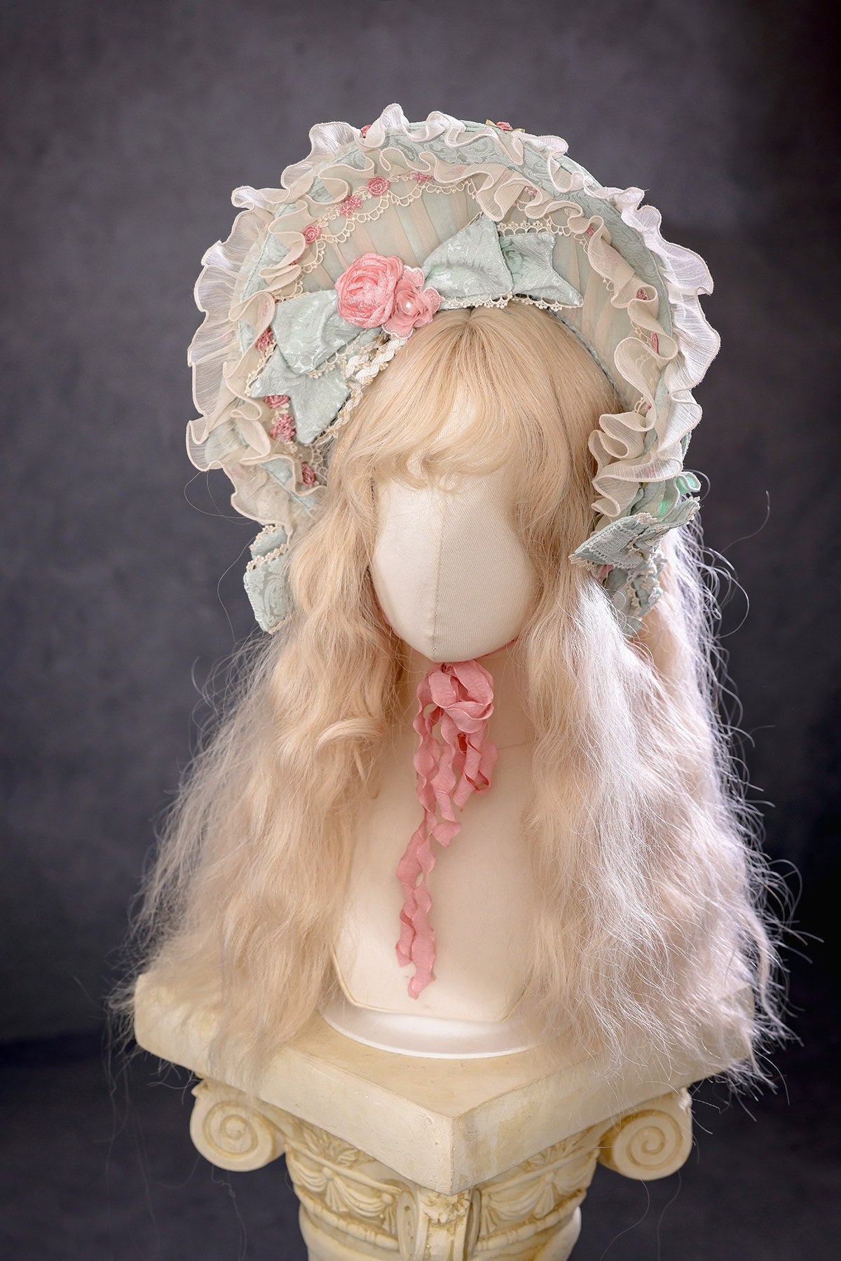 Mint Moonbeam Vintage Cake Lolita OP Dress