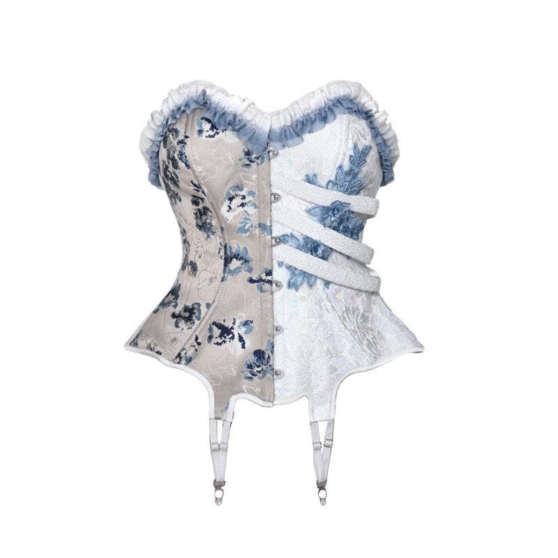 Lolita Gothic Zombie Bride Embroidered Dress LG1003
