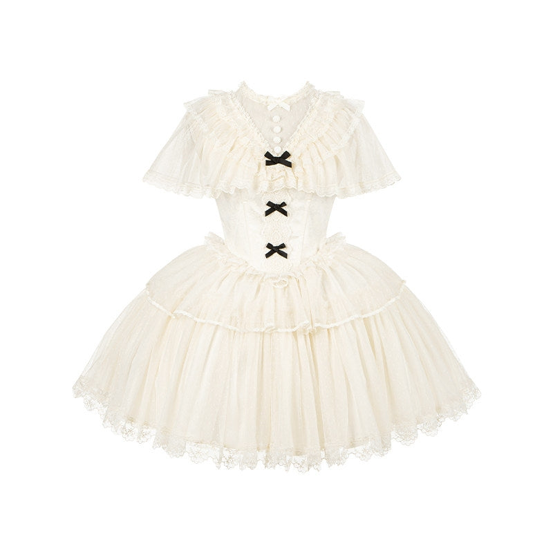 Misty Mountain Rendezvous Edward Collar Lolita OP Dress