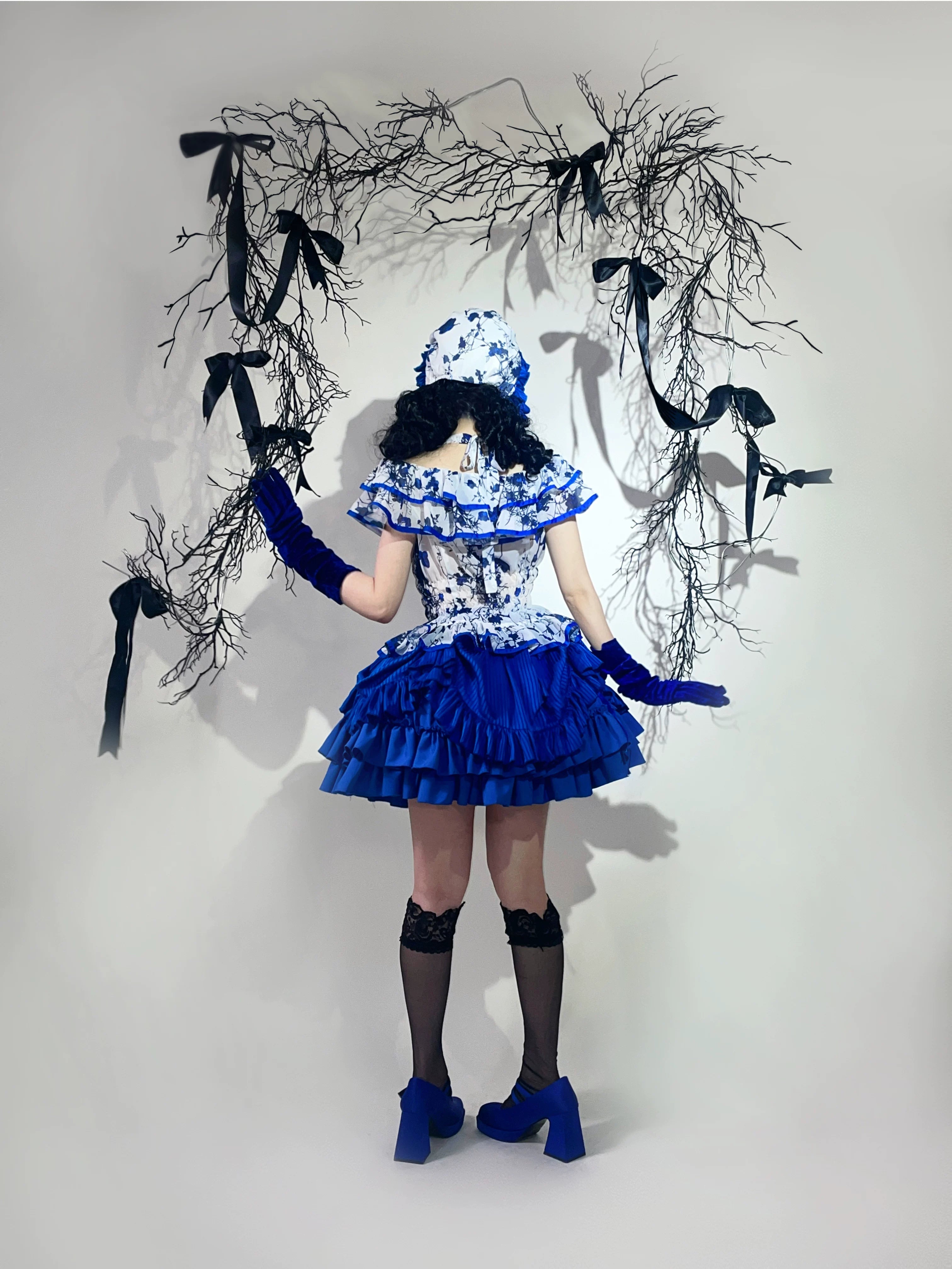 Thorned Rose Gothic Lolita Top & Skirt Set
