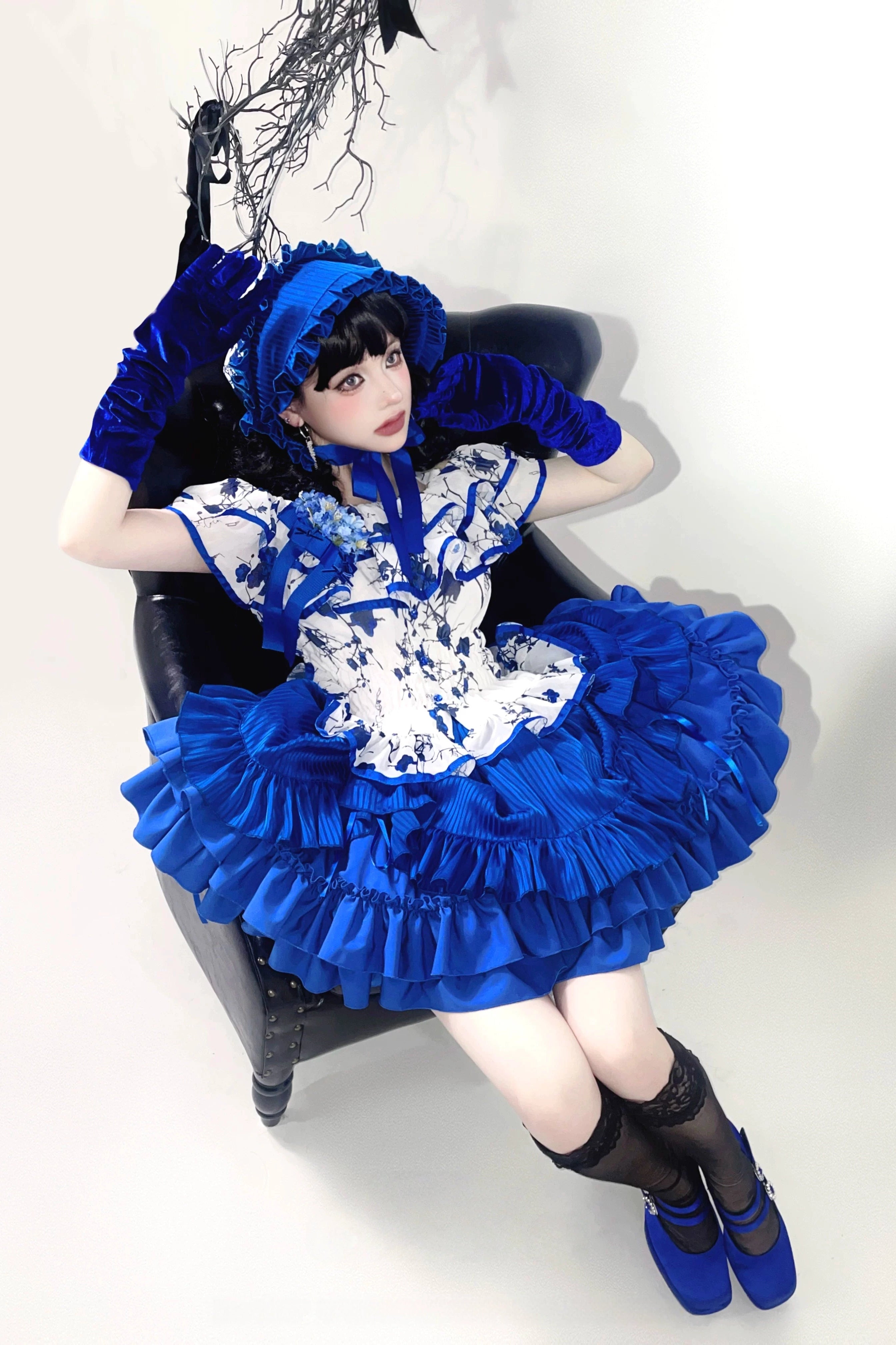 Thorned Rose Gothic Lolita Top & Skirt Set