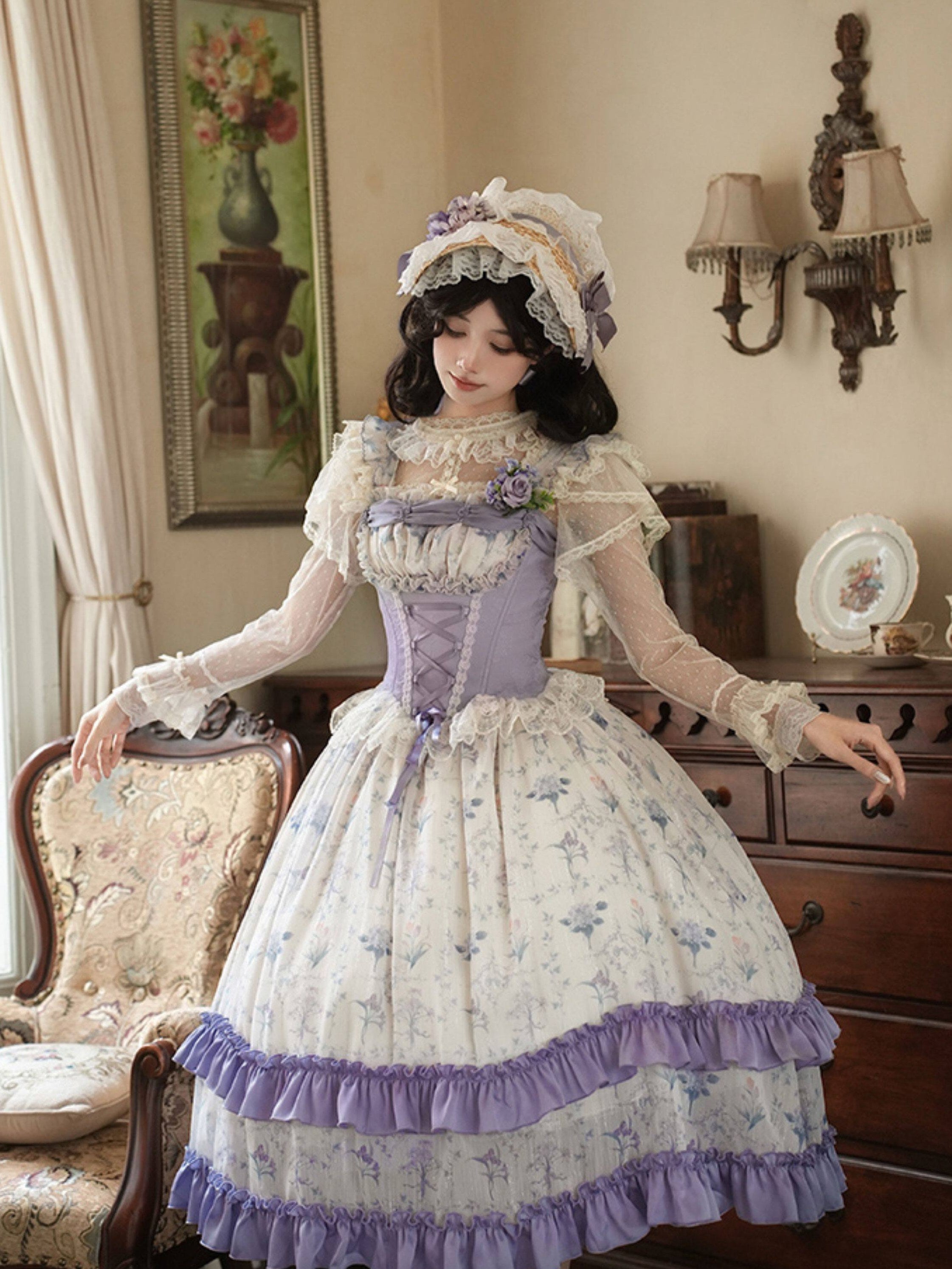 Iris Mood SP Imperial Lolita OP/JSK Twin Dress