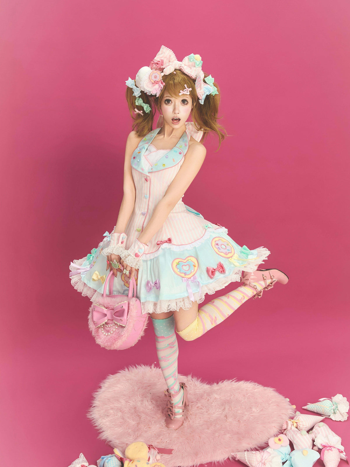 Robe JSK Miss Donut Lolita
