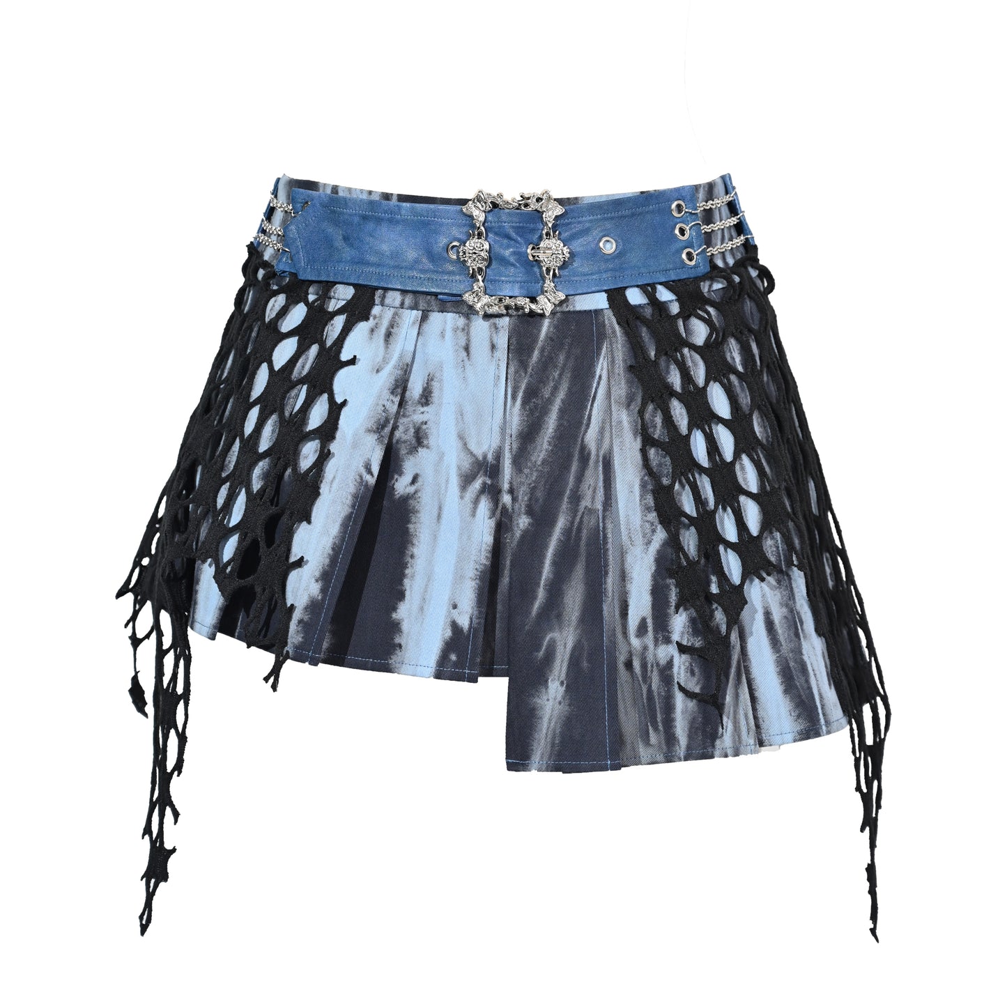 Y2K Punk Rivet Chain Bustier Set LE1020