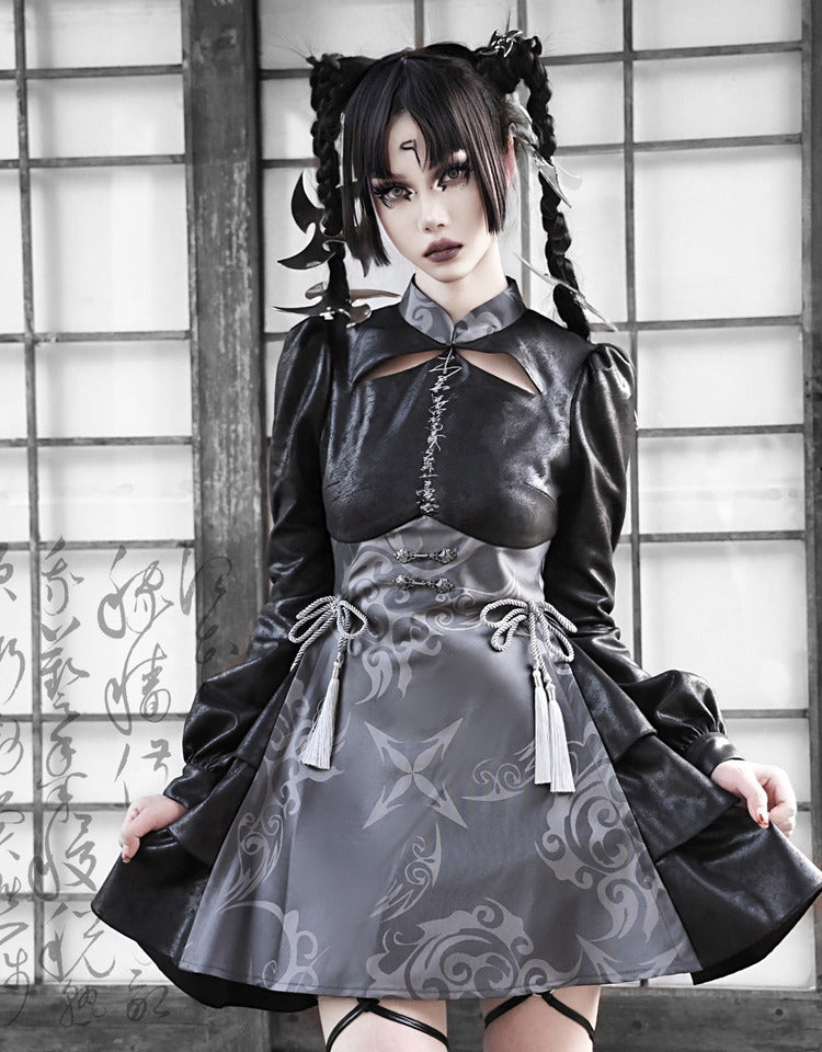 Lolita Dark Ninja Dress Suit LG1005