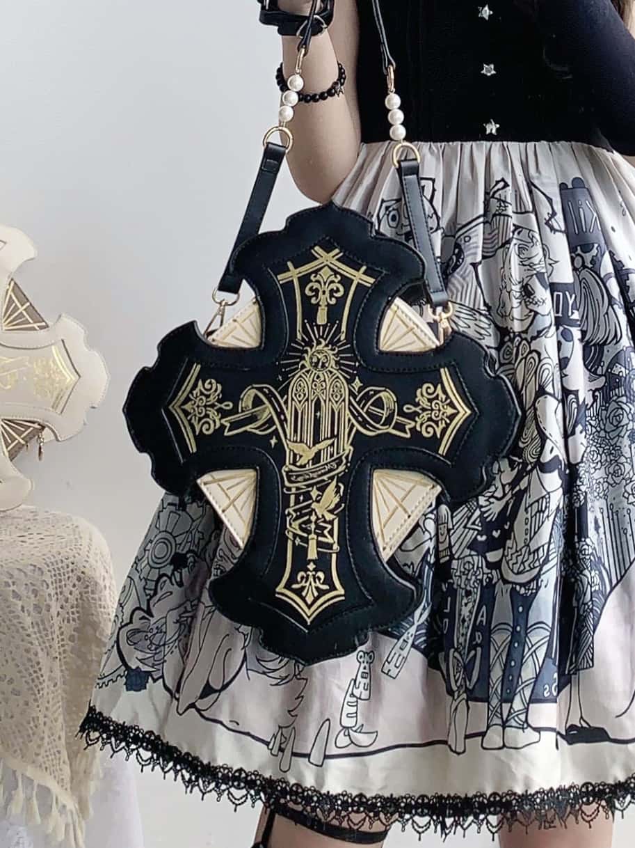Temple Morning Hymn Vintage Crossbody Shoulder Bag