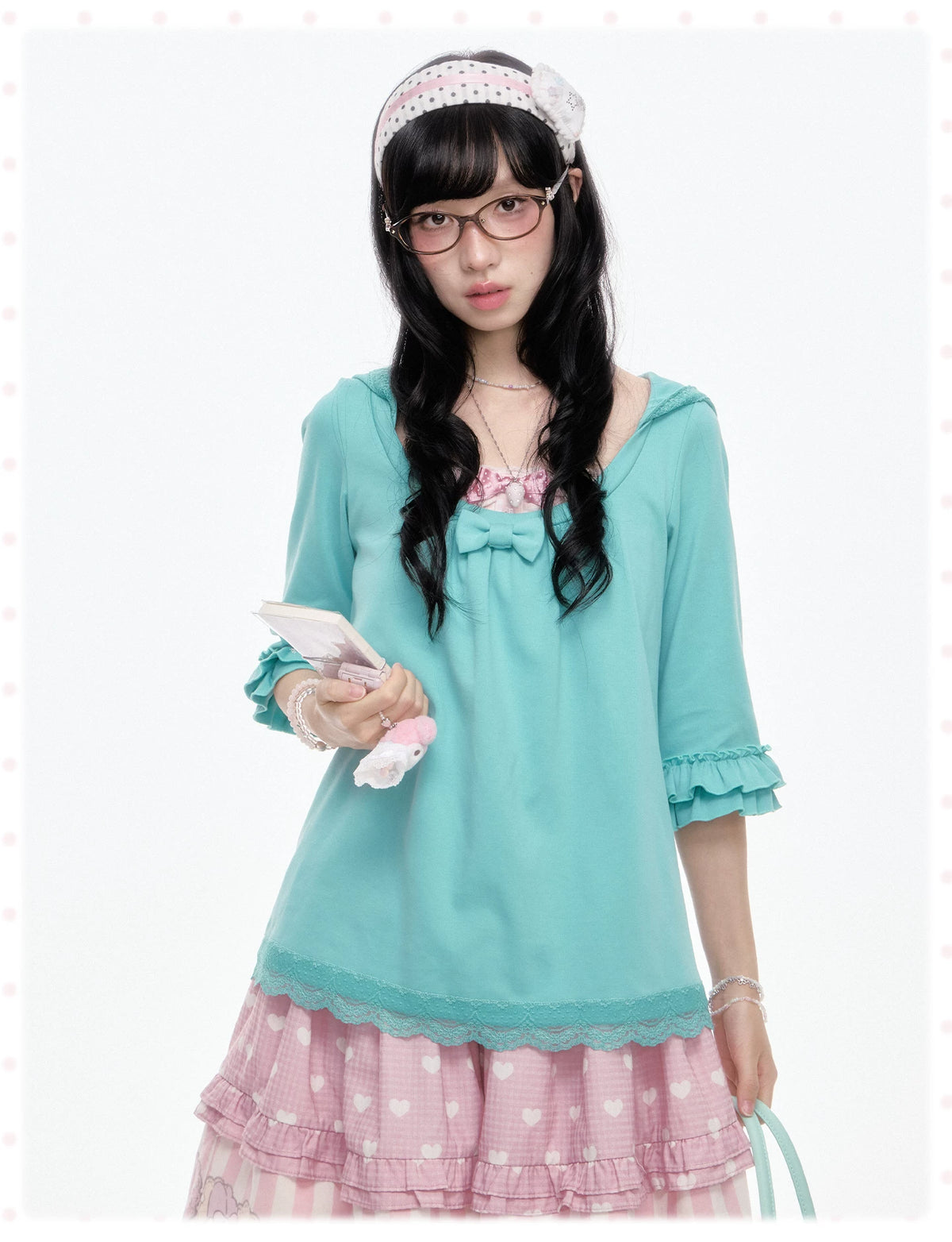 Cute Collaboration Set Sweatshirt Cropped Jacket Designer Half-Sleeve Top