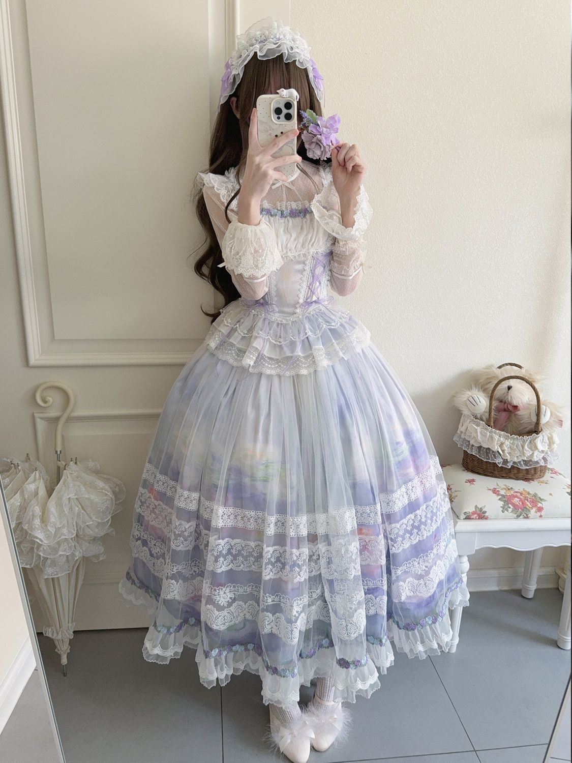 Lolita Purple Classic Princess Dress LC1002