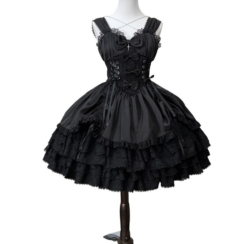 Lolita Little Devil Dark Gothic JSK Dress LG1037