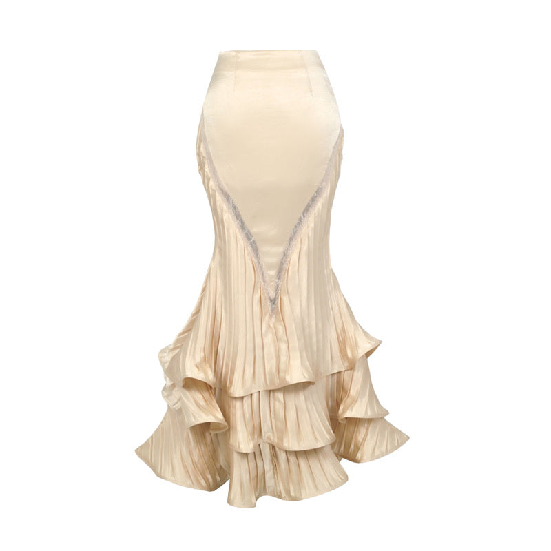 Cupid's Verse Casket Rococo Corset & Mermaid Skirt Set