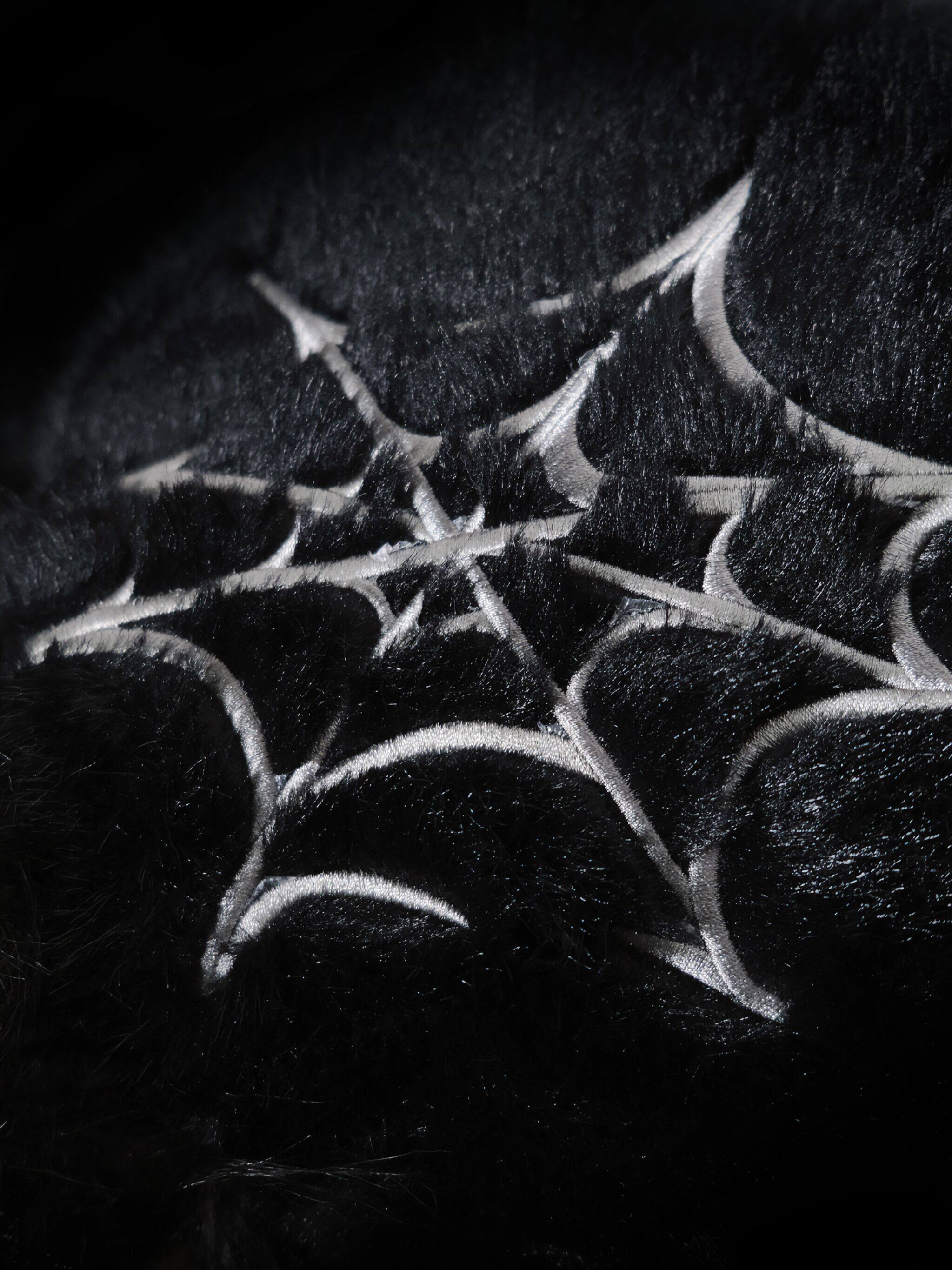 Dark Spider Bag Y2K Punk Dark Spider Leah Plush Spider Bag