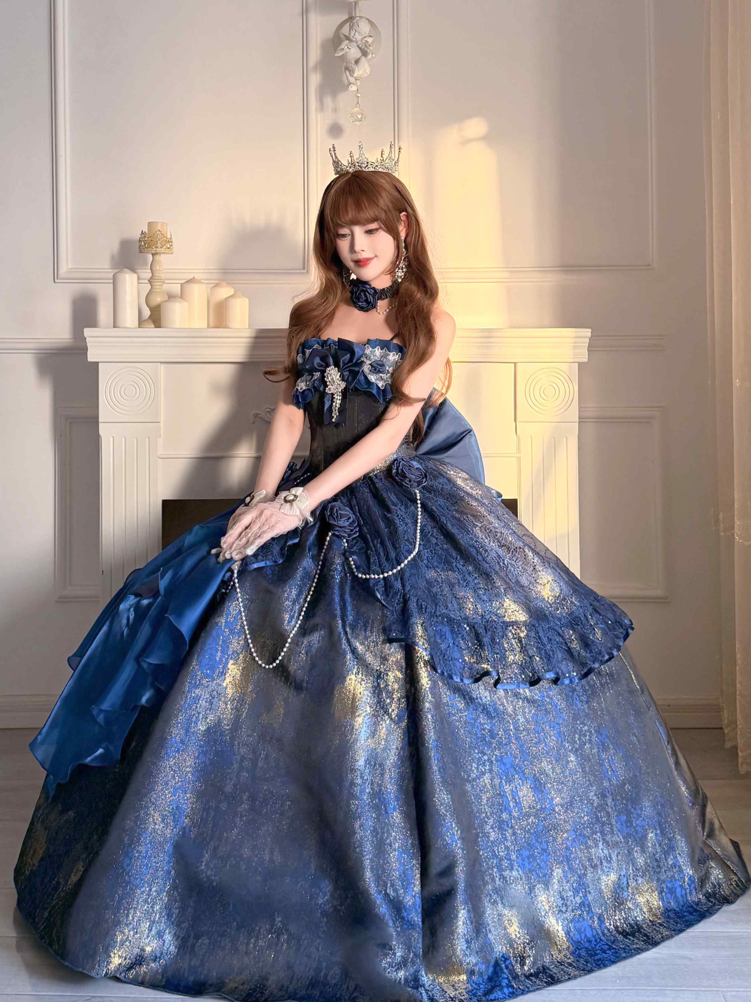Lolita Baroque Fairy Style Princess Dress LFD0017