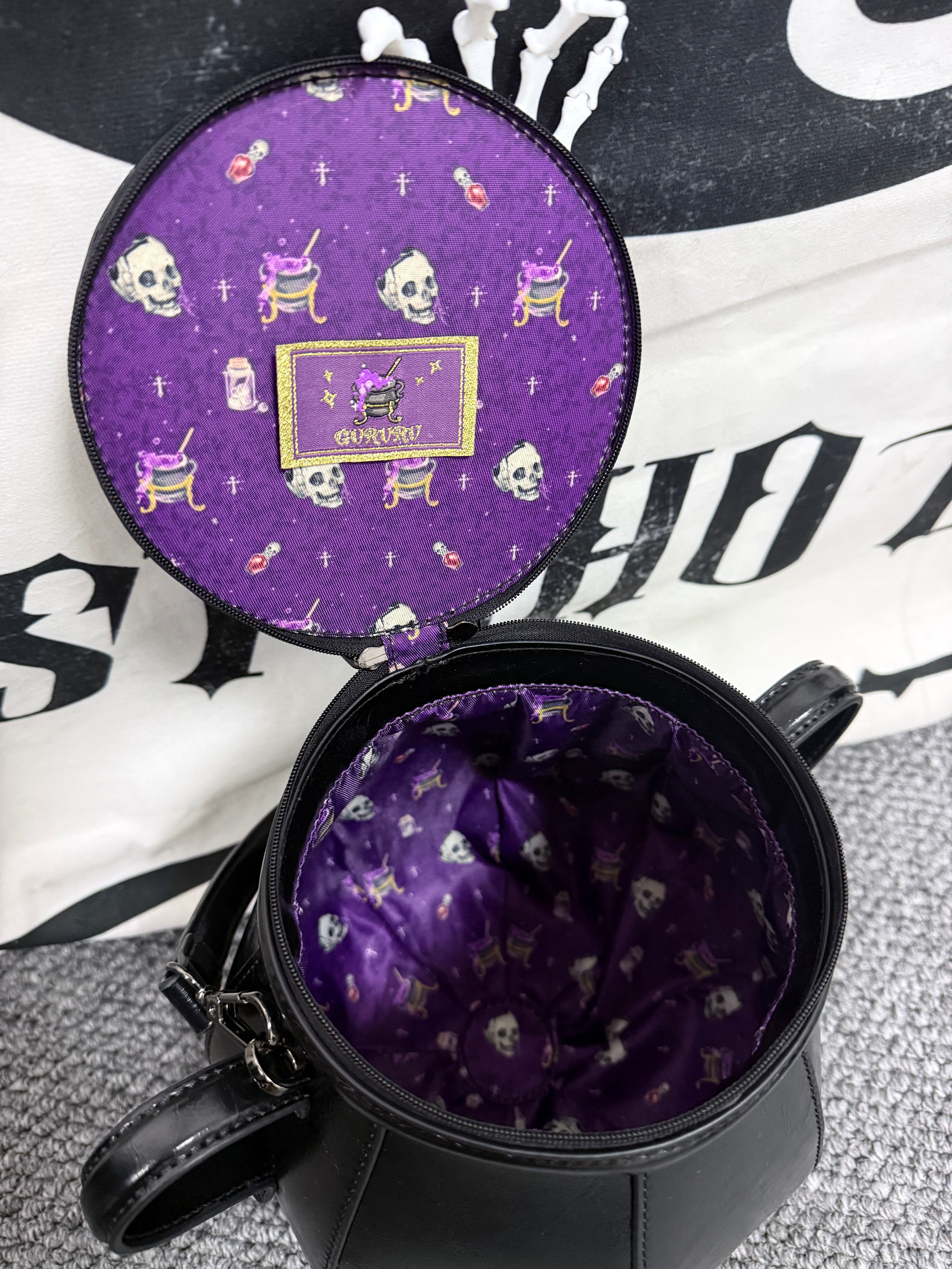 Cauldron Shaped Bag Gothic Irregular Lolita Handbag & Crossbody Bag