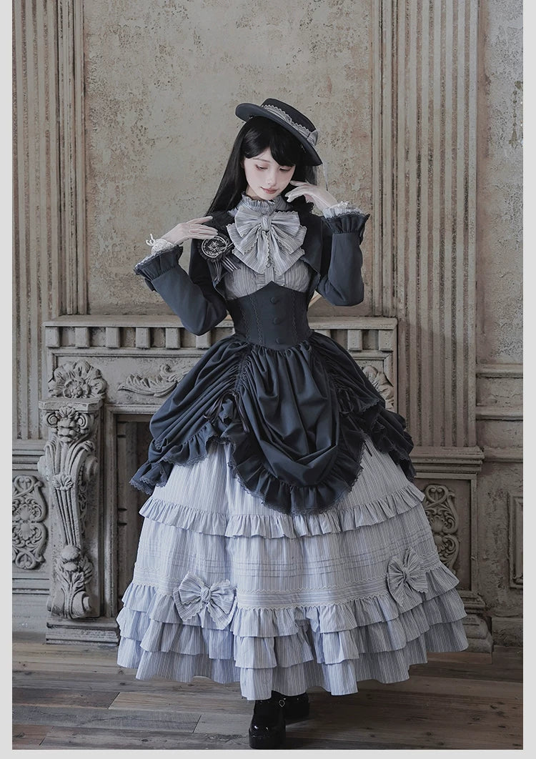 Victoria Duke Classic Lolita Hat & Embroidered Badge